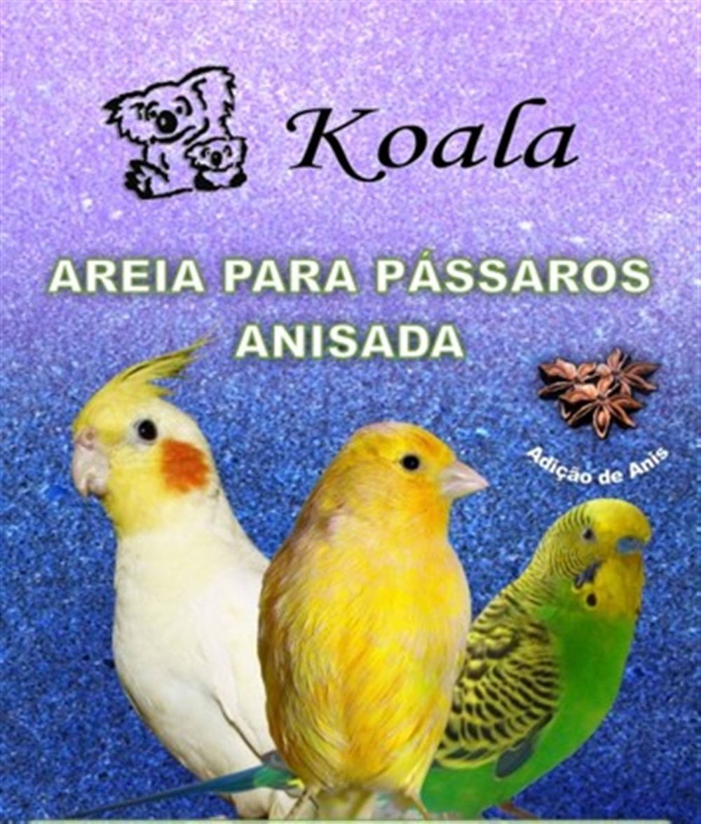 AREIA P/ FUNDO GAIOLA ANISADA 2 KG